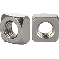 OPIOL QUALITY® Tuercas cuadradas DIN 557 M5 de acero inoxidable A2 V2A (10 unidades)
